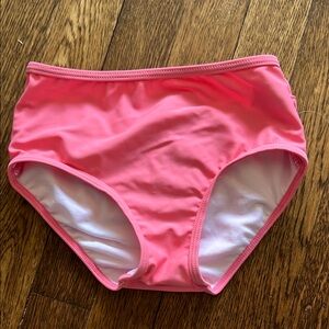 Ruffle Butts girls bathing suit bottoms size 7. Vibrant Pink Bikini Bottoms